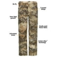thumbnail image 5 of ScentLok Midweight Fleece Scent Control Stealth Camo Hunting Pants, 5 of 9