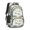 Excavator and Mountain, variant on Excavator and Mountain White Pattern Cute School Backpack Bag with Padded Back and Adjustable Shoulder Straps 16.9 X 12.6 X 5.9 Inches