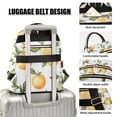 thumbnail image 3 of FORMRS Mini Backpack Purse for Women Quilted Travel Daypack Casual Shoulder Bag, White Watercolor Oranges, 3 of 7
