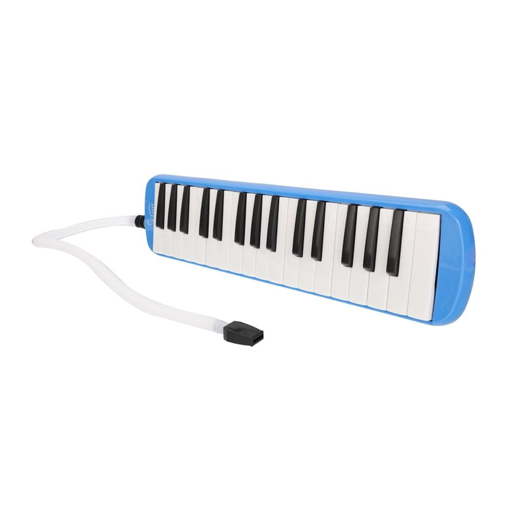 Mgaxyff Glarry 32Key Melodica with Blowpipe & Blow Pipe Blue, Glarry Melodica, Blue Melodica
