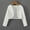 Womens White Cropped Bolero Blazer, variant on Winter Stylish Olyvenn Women's Solid Cropped Bolero Shrug Long Sleeve Open Front Cardigan Office Work Jacket Outwear Black 8