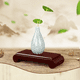 thumbnail image 2 of Base Cuadrada de para Juegos de Té de Estatua de Buda Del Bonsais de 12x7x4cm CUTICAT Base cuadrada de madera, 2 of 8