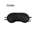 thumbnail image 6 of (Pack of 12) Eye Mask Sleep Masks Sleeping Mask Blindfold Eye Cover Team Building Games Party with Nose Pad and Adjustable Strap for Women Men Kids 4 Layers Black All Age Use, 6 of 8