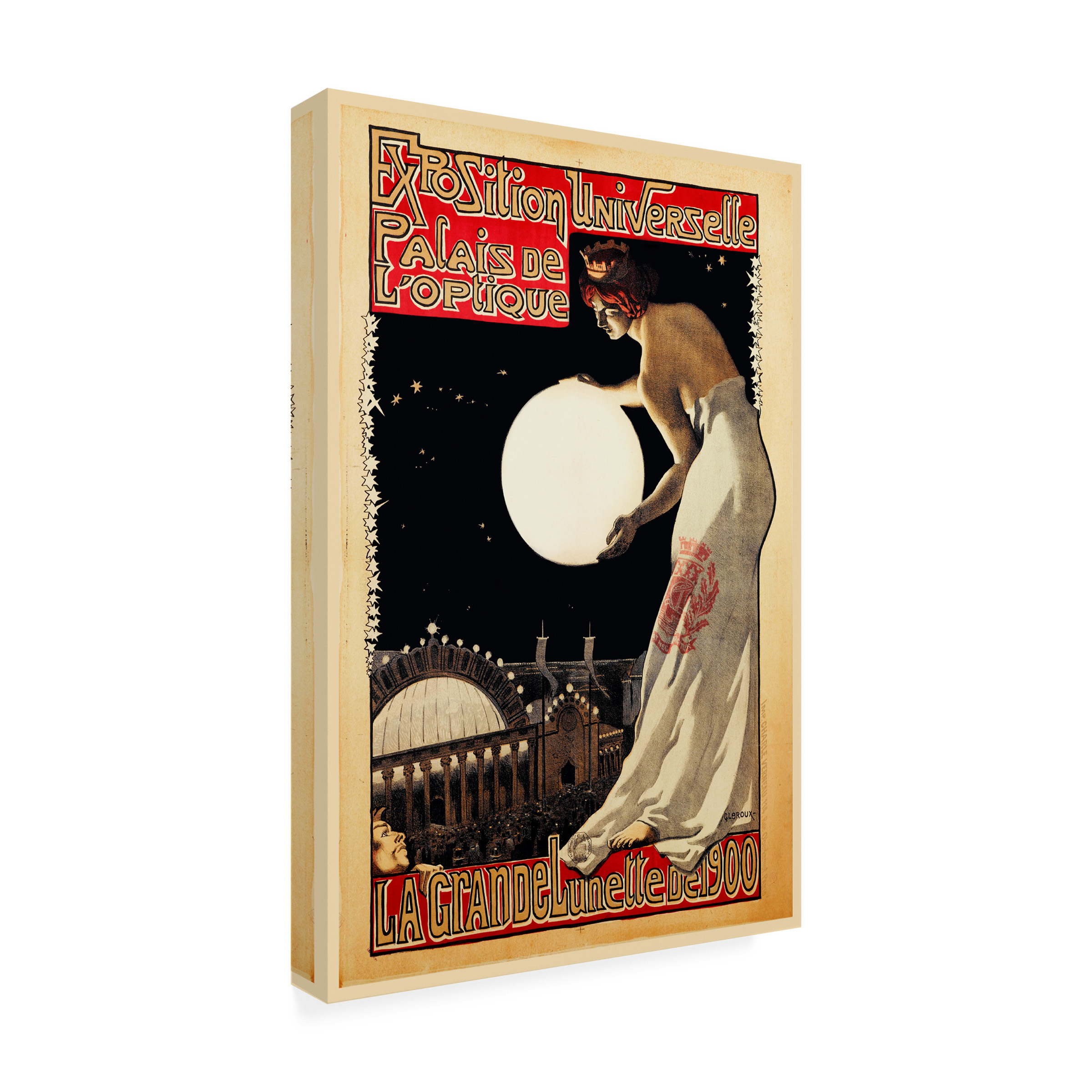 Trademark Fine Art 'Paris Expo LOptique 1900' Canvas Art by Vintage Lavoie