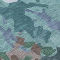thumbnail image 2 of Dalyn Rugs Machine Washable Indoor/Outdoor Chantille ACN2161 Teal 8' x 8' Round Rug, 2 of 7