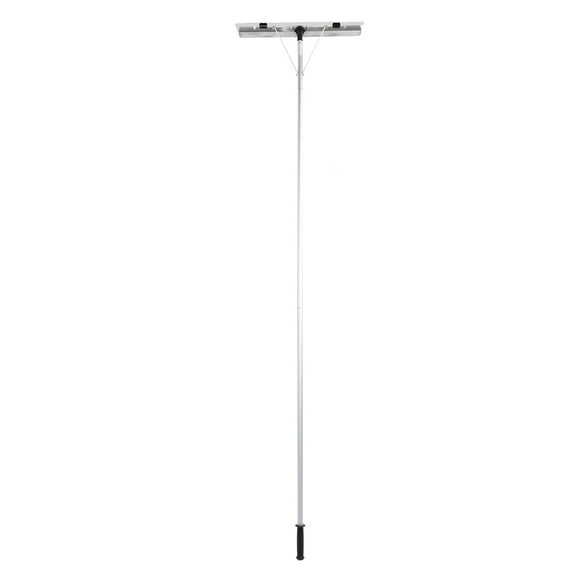 "Extendable 20ft Roof Snow Rake with Wheels - Detachable Aluminum Snow Shovel for Home & Car, Multi-Surface Snow Removal Tool"  

(Character count: 126)  

Alternative option:  
"Adjustable 19.9ft