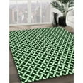 thumbnail image 2 of Ahgly Company Indoor Rectangle Patterned Light Green Area Rugs, 2' x 5', 2 of 6