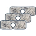 thumbnail image 2 of SKYSONIC Faucet Absorbent Mat 2 Pcs Marbling Pattern Kitchen Faucet Splash Catcher Washable Counter Drying Pads Behind Faucet for Kitchen Bathroom, 2 of 7