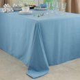 thumbnail image 2 of Fennco Styles Classic Everyday Design Solid Color Tablecloth 90" W X 120" L - Aqua Table Cover for Home Décor, Baquets, Family Gathering and Special Occasion, 2 of 3