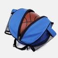 thumbnail image 2 of Bolsas De Baloncesto Bolsa de baloncesto de malla bolsa de baloncesto portátil para deportes al aire libre (azul), 2 of 9