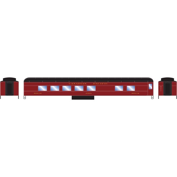 Athearn HO Scale Heavyweight Diner Passenger Car Canadian Pacific/CP