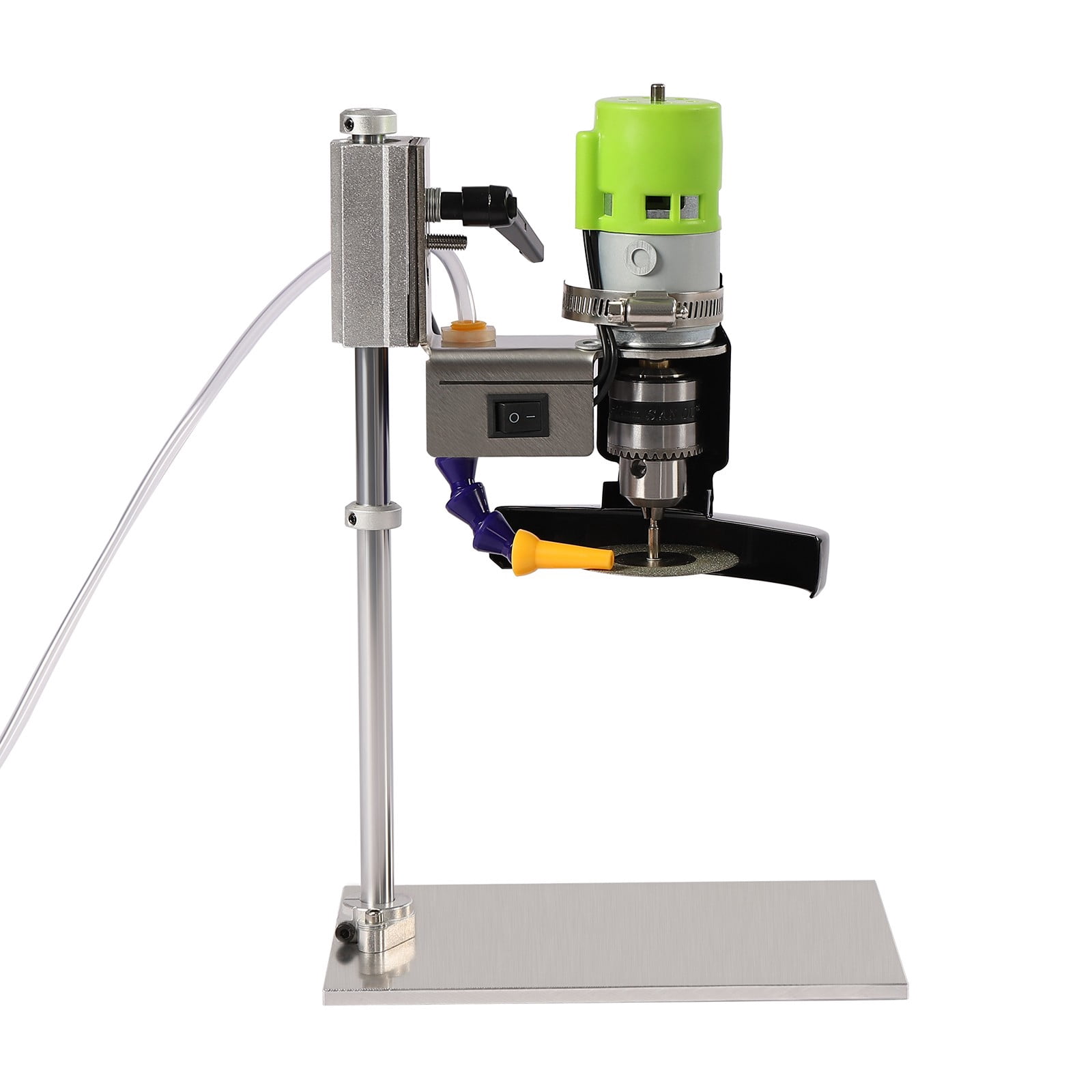 ToppiJoy Electric Glass Bottle Cutter, Glass Bottle Cutting with 3 Saw Blades, Glass Cutter Machine Adjustable Speed