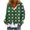 Army Green, variant on Christmas Sweaters for Women Plushy Button Front Holiday Sweater Soft Fuzzy Knit Long Sleeve Cable Knit Festive Coat