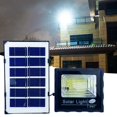 thumbnail image 2 of 30/40/50W IP67 Waterproof 5 Modes High Density Tempered Glass Solar Flood Light Outdoor Remote Control LED Solar Light Garden Decoration, 2 of 10