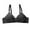 Black, variant on Jsaierl Bras for Women Plus Size Support T-shirt Bras Seamless Full Coverage Bralettes Shapewear Everyday Full Figure Bras