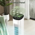 thumbnail image 4 of Havato Tower Fan for Bedroom, 85° Oscillating Fans, 3 Speeds, 15H Timer, 3-in-1 Fan Modes, Normal/Natural/Sleep Fan Modes, White, 4 of 7