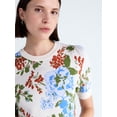 thumbnail image 4 of Free Assembly Women's and Women's Plus Crewneck Sweater with Short Puff Sleeves, Sizes XS-4X, 4 of 4