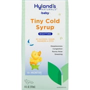 Hylands Naturals Baby Nighttime Tiny Cold Syrup, Natural Relief - 4 Oz, 2 Pack