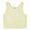 Yellow - pastelyellow, variant on Elevenparis Womens Cropped Ribbed Tank Top, Yellow, Large