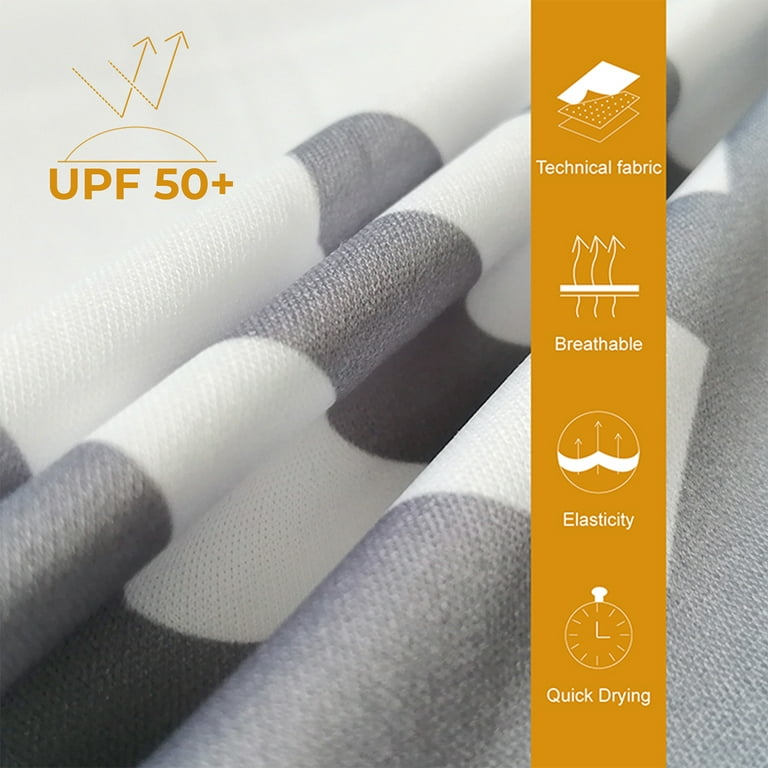 Voofly UV Shirts for Men Long Sleeve UPF 50+ Outdoor Sun Shirt Lightweight  Moisture Wicking White M