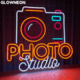 thumbnail image 2 of Glowneon Photo Studio Neon Sign, Photo Studio Signboard Led Light Art, 2 of 5