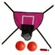 thumbnail image 2 of Mini aro de baloncesto para trampolín Accesorio de trampolín para todas las edades Baloncesto con dos bolas, 2 of 9