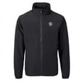 thumbnail image 2 of Men's Cutter & Buck Black New York Yankees Charter Eco Recycled Full-Zip Hoodie Jacket, 2 of 3