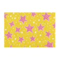 thumbnail image 7 of Yayeee Bath Rug for Bathroom Floor Non Slip Rectangle Fluffy Soft Absorbent Mat, 16"x24", Big Pink Stars Pattern, 7 of 7