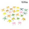 thumbnail image 2 of Plastic Frog Toy 13pcs Simulation Plastic Frog Figure Set Realistic Fun Toys Frog Animal Mould Party Favors for Kids (Random Style), 2 of 8