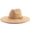 Camel, variant on Fedora Hat for Women and Men, Classic Winter Wide Brim Felt Panama Hat Adjustable Suede Jazz Cap