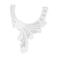 thumbnail image 4 of 1 Pieza Apliques de Encaje Accesorios Artesanía Manualidad Hogar Arte Decoración Bricolaje Coser Ribetes Ropa Duradero Ajustable Blanco Hugo Applique del cordón, 4 of 9