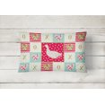 thumbnail image 2 of Carolines Treasures CK5329PW1216 Sebastopol Goose Love Canvas Fabric Decorative Pillow, Red, 12H x16W, multicolor, 2 of 3