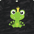 thumbnail image 4 of Inktastic Cute Frog, Green Frog, Frog Prince, Crown Boys or Girls Toddler T-Shirt, 4 of 5