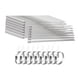 thumbnail image 2 of 100 piezas de bridas de acero inoxidable autoblocantes multiusos portátiles fáciles de usar 46 mm x 300 mm, 2 of 9