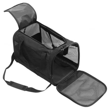NUOLUX Carrier Pet Bag Dog Travel Portable Cat Small Cage Foldable Tote Handbag Purse Shoulder Package Carrier Mesh Sided
