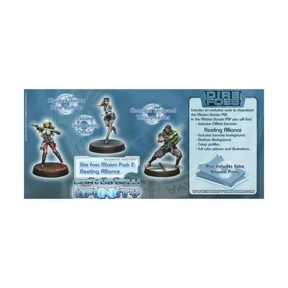 Infninty Infinity: Dire Foes, Fleeting Alliance, Mission Pack 2 by
