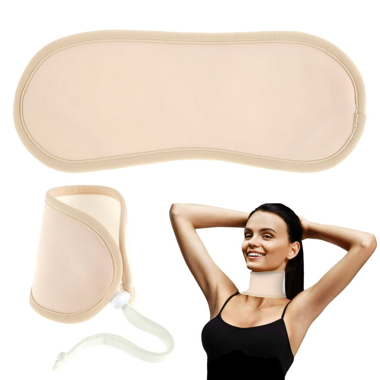 Jokapy Castor Oil Wrap, 4 Pcs Reusable Organic Nursing Breast Pads, Nude