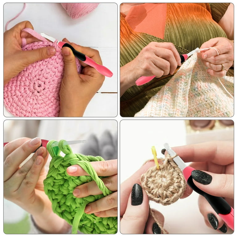Counting Crochet Hook Set Ergonomic Crochet Hooks with Led and Digital  Stitch