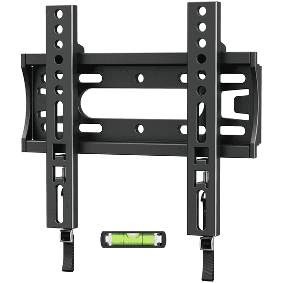 MountLiving Fixed TV Wall Mount for 14-42" TVs,Max 200x200mm VESA,Holds up to 66lbs,8" Wood Stud