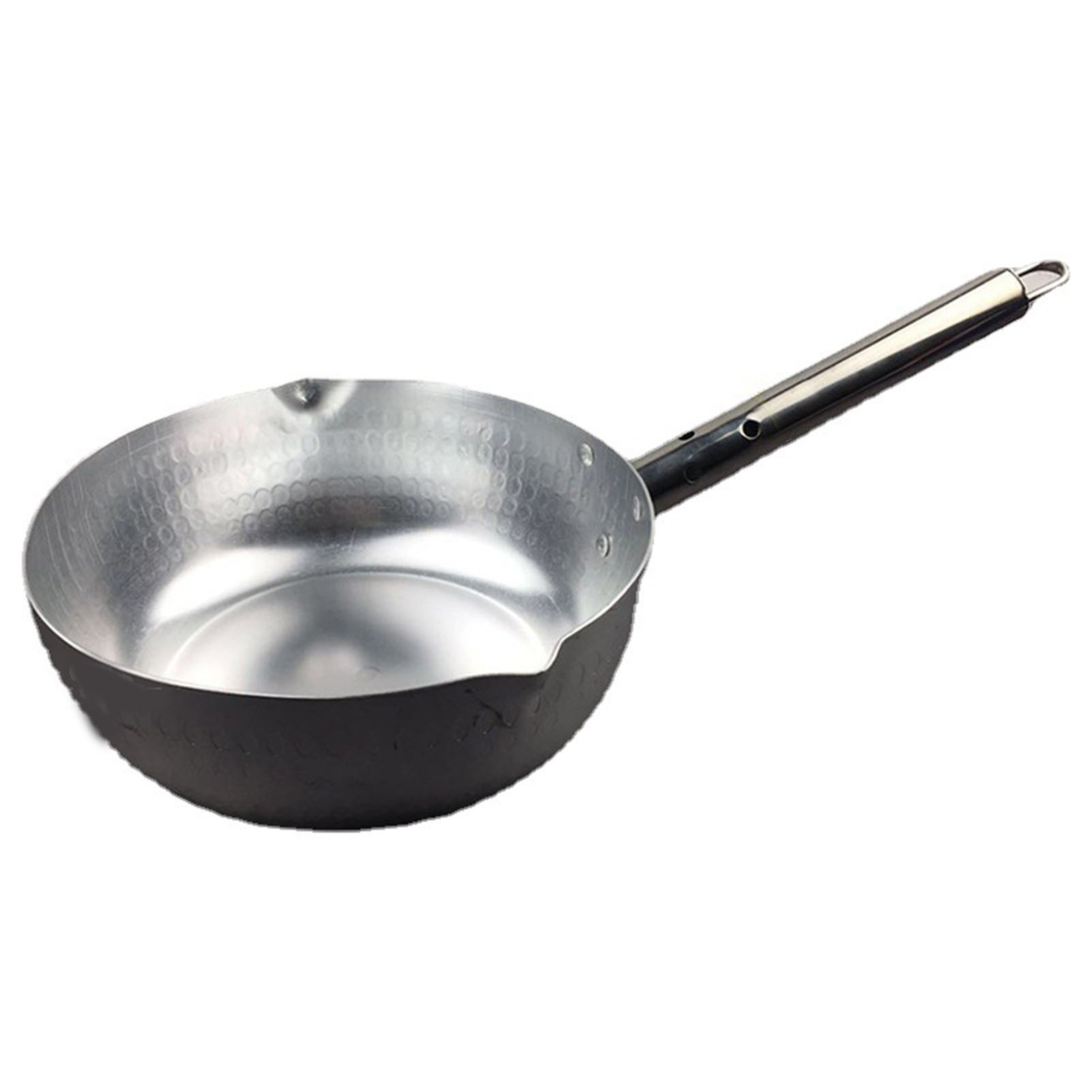 Casserole émaillée Casserole Profonde En Aluminium Émaillé Avec Couvercle Verre - 3,8 Litres - Pour Tous Feux