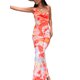 thumbnail image 3 of TRKIYQC Mujeres Sexy Sin Mangas Correa de Espagueti Split Satén Vestido Tie Dye Backless Midi Vestidos Y2K Bodycon Club Party Sundress, S/ M/ L/ XL/ XXL TRKIYQC moderno, 3 of 8