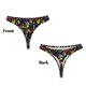 thumbnail image 3 of Balery Colorful Geometric Figures Tangas de Algodón para Mujer con Estampado – Ropa Interior Sexy, Transpirable, G-string-XX-Large, 3 of 6