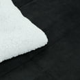 thumbnail image 5 of Soft Micromink Sherpa Comforter Set - 3-Piece Fluffy & Ultra Cozy Reversible Comforter with 2 Pillowcases | Warm Plush Bedding for Queen/King Size, 5 of 6