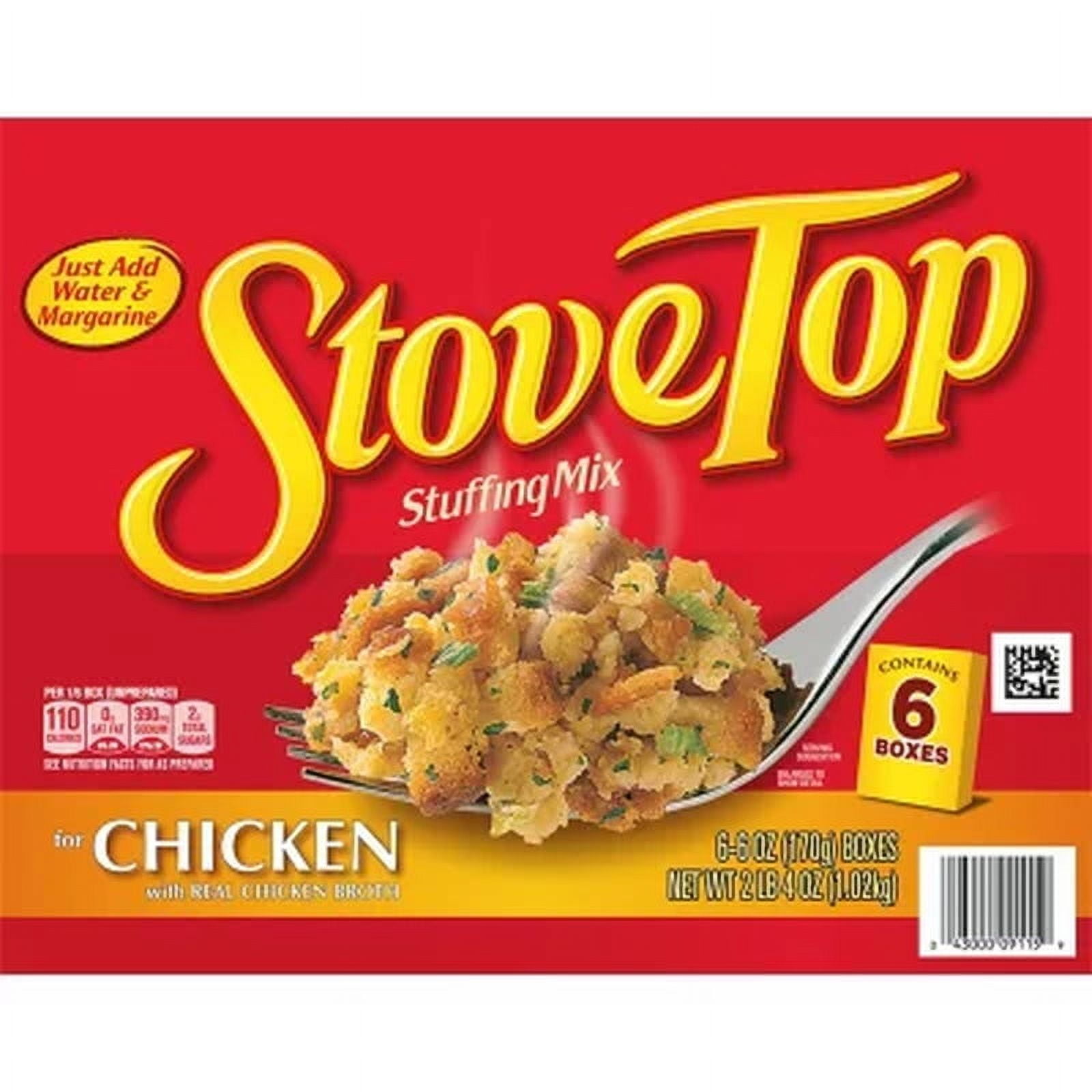 Kraft Stove Top Chicken Stuffing Mix (6 oz., 6 pk.)