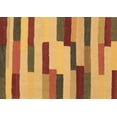 thumbnail image 1 of Ahgly Company Indoor Rectangle Abstract Brown Contemporary Area Rugs, 5' x 8', 1 of 4