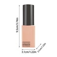 thumbnail image 3 of Dvkptbk Foundation liquids Moisturizing Foundations Fluid Easy To Create Uniform Color Concealer Moisturizing Suitable for Variety of To Make Shiny 28ml, 3 of 7