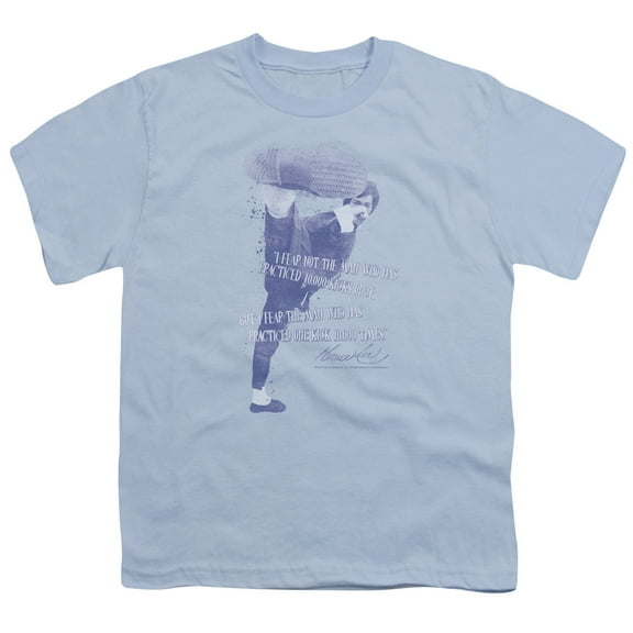 Bruce Lee - 10,000 Kicks - Youth Short Sleeve Shirt - X-Large