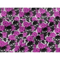 thumbnail image 4 of oneOone Viscose Jersey Fuschia Pink Fabric Floral & Skull Sewing Fabric By The Yard Printed Diy Clothing Sewing Supplies 60 Inch Wide, 4 of 5