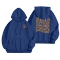 thumbnail image 1 of WEAIXIMIUNG Sweatshirts Grande Taille pour Femmes 3X Carcos Décontracté Col Rond Poche Imprimé Lettres Anglaises Hoodie, 1 of 5