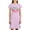 Pink, variant on - Im Nice She's Naughty Elf Hat - Women's Nightshirt
